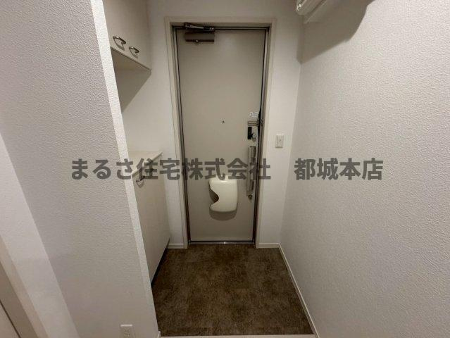 サンハイムサザン一万城の玄関