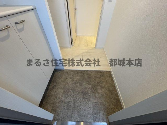 サンハイムサザン一万城の玄関