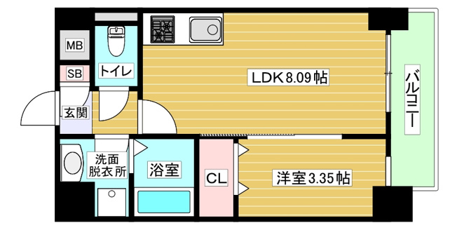 【間取り】 | グランステディ新梅田