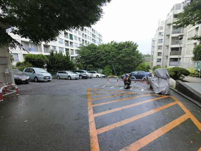【駐車場】 | 希望ヶ丘第三コーポラスA棟 | 平置き駐車場