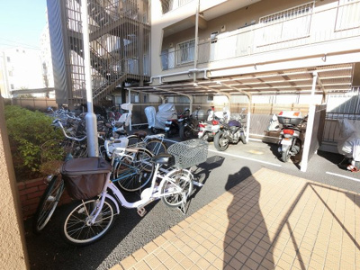【その他共用部分】 | NICハイム東矢口第一 | 駐輪場・バイク置場