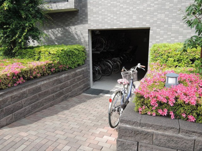 【その他共用部分】 | クレッセント新横浜ツインズイースト | 敷地内駐輪場