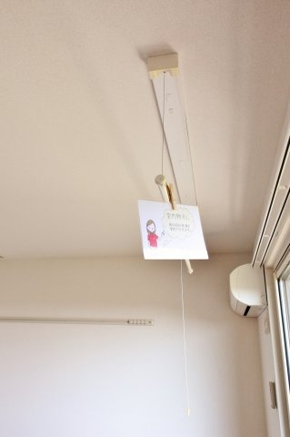 ジェンティーレの設備|室内物干し