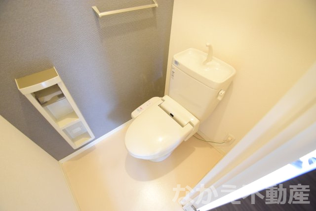 【トイレ】 | 落ち着いた色調のトイレです