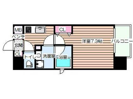 【間取り】 | ララプレイス梅田東シエスタ
