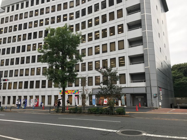 千代田会館ビルの外観パース