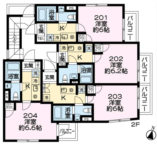 【間取り】 | レジデンス池尻 | レジデンス池尻