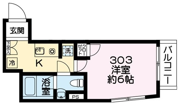 【間取り】 | レジデンス池尻 | レジデンス池尻