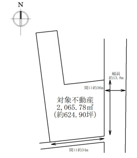 【土地図】 | 坂出市白金町三丁目 売土地