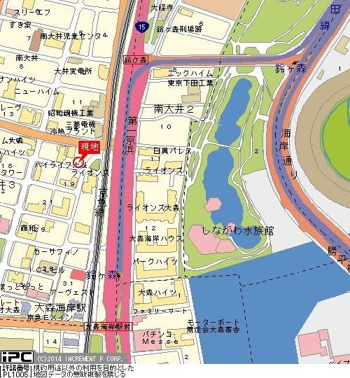 【地図】 | クレッセント大森