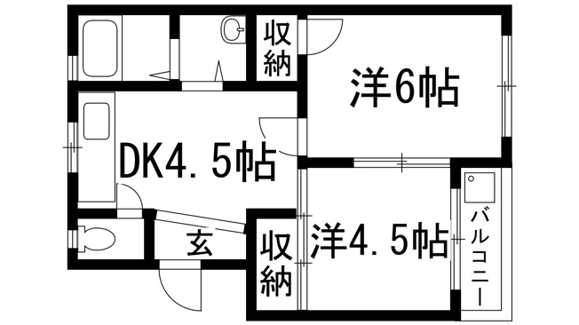 【間取り】 | カヤノマンション