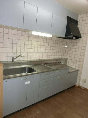 【キッチン】 | ピュアハイツ観音寺Ⅱ | 反転タイプの画像です