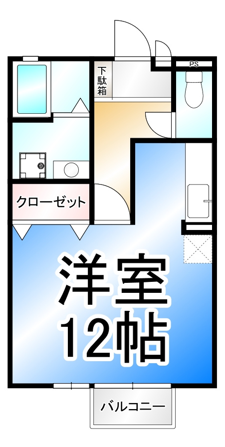 藤 Lin denの間取り