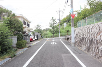 【前面道路含む現地写真】