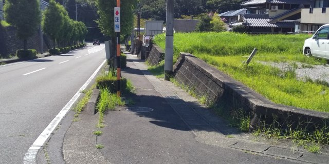 ５５４７９　関市桜台土地の前面道路含む現地写真