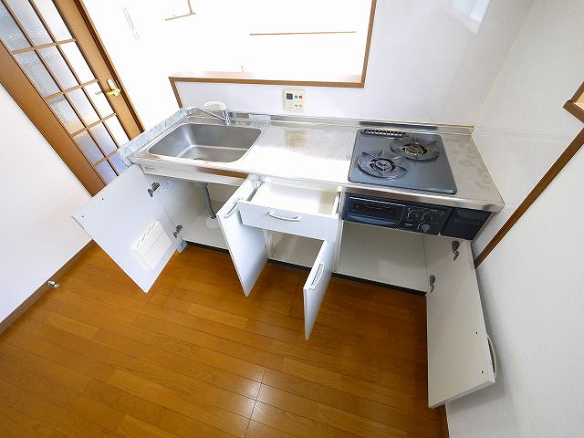 東九条町貸家（1498-9）のキッチン|使いやすいキッチンです