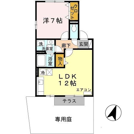 【間取り】 | リプルス浜の宮Ⅱ　Ａ棟
