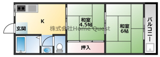 【間取り】 | ヤスダハイツ