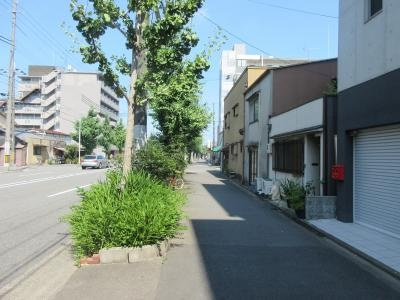 ドーリアNEXT花園の周辺|前面道路
