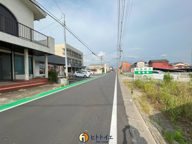 長延中古住宅の前面道路含む現地写真