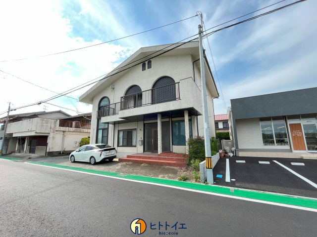 長延中古住宅の前面道路含む現地写真