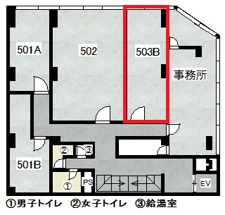 【間取り】 | 本社浪速ビル
