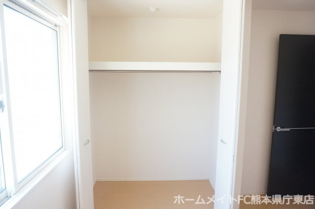 熊本市東区上南部２丁目のアパートの収納