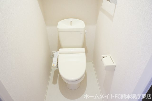 熊本市東区上南部２丁目のアパートのトイレ