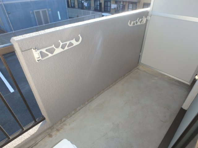 ＳＫマンションのバルコニー|岡山市北区今　SKマンション　1K　バルコニー