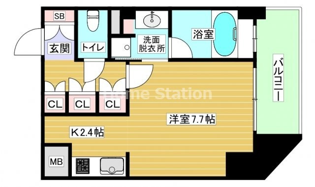 【間取り】 | リーガル新福島