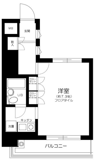 【間取り】 | コスモ横浜吉野町