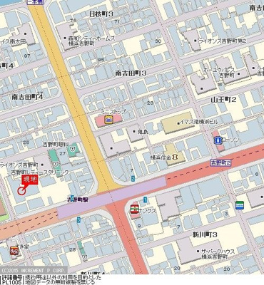 【地図】 | コスモ横浜吉野町