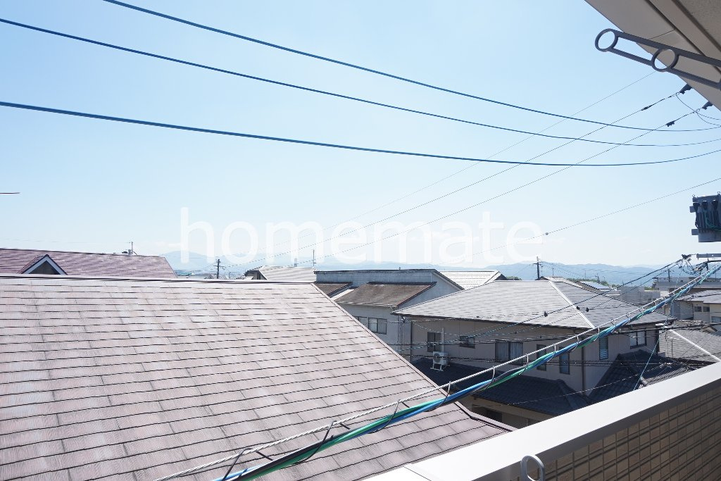 熊本市東区戸島西１丁目のアパートの展望
