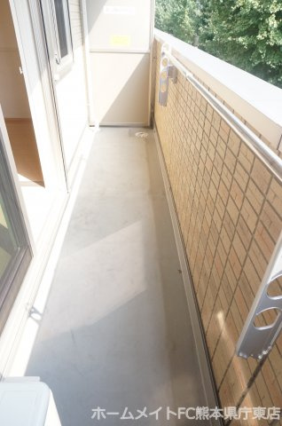 パレス丹波　参番館のバルコニー