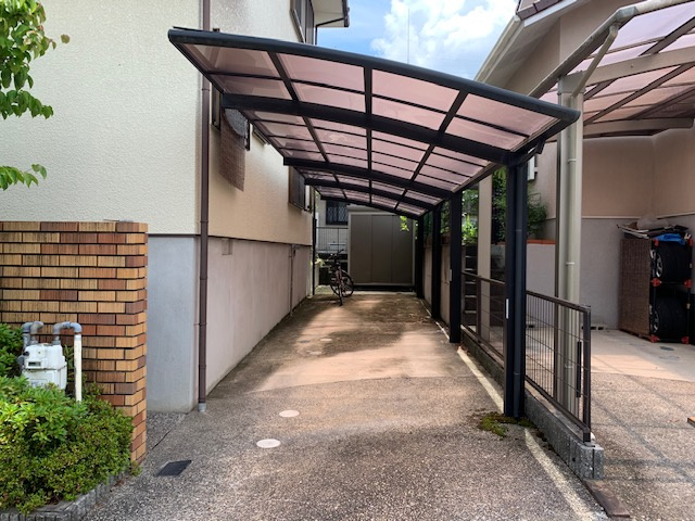 神戸市北区西山２丁目　中古戸建の駐車場