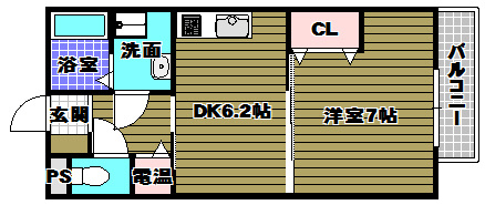 ブリーズ泉ヶ丘の間取り