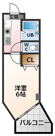 【間取り】 | コート・サラⅡ