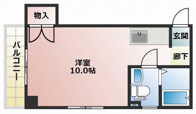 メゾン内藤の間取り