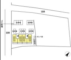 【区画図】 | コンフォルト | 区画図