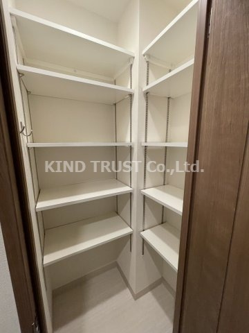 ネットフローラ梅田北の収納|収納のためのスペースです