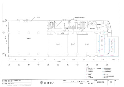 【区画図】 | オカバ千葉テックビル