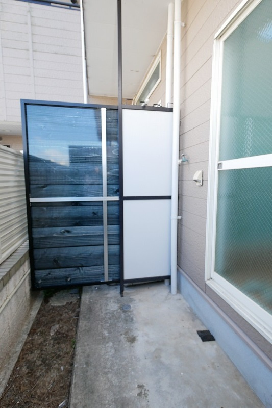 パレス戸坂桜東町のバルコニー|パレス戸坂桜東町　106号