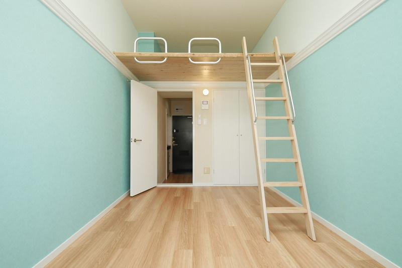 パレス戸坂桜東町の居間・リビング|パレス戸坂桜東町　106号