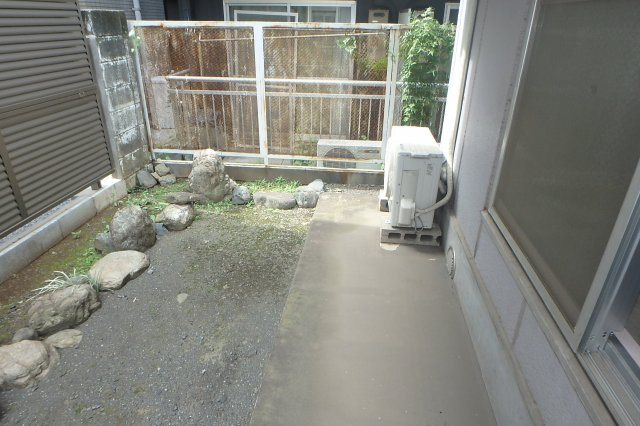 野村ハイツのバルコニー