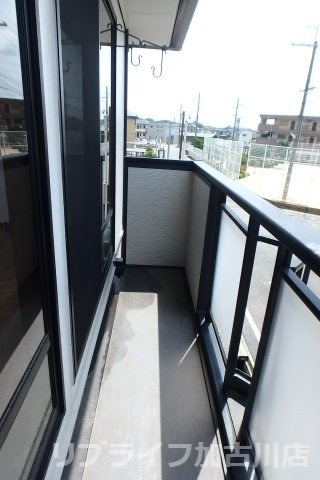 ハイツサンライフのバルコニー