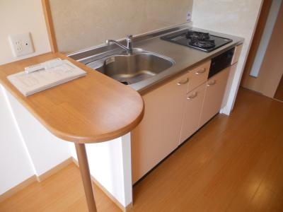 ヴォールベフィンデンのキッチン|カウンター