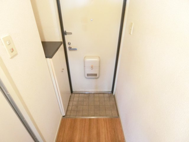 アプティ3番館の玄関