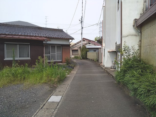 ５５３７８　岐阜市大菅北土地の前面道路含む現地写真
