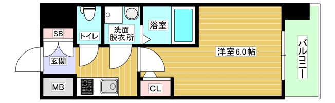 【間取り】 | エスリード弁天町ポートヴィラ
