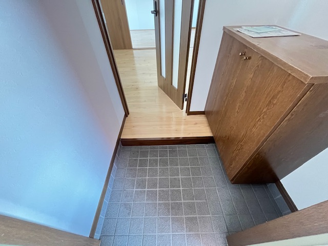 リバーサイド小車5号の玄関